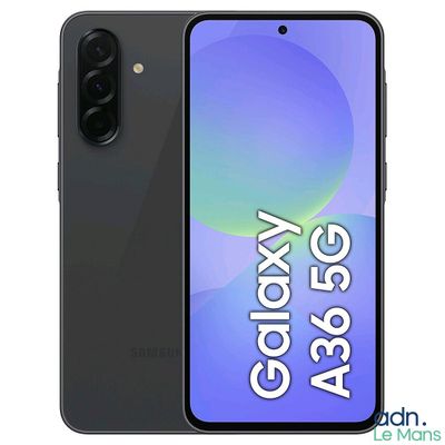 l'arrière d'un smartphone Samsung S20 noir, sur lequel figure le logo Galaxy S20