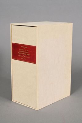 a white box that has a red label on it