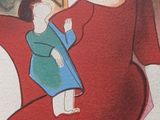 an image of a painting of a woman holding a child