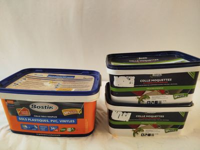 Lot de 3 - BOSTIK - Cet ensemble comporte 1 seau de 7 kg pou…
