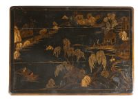 TABLE RECTANGULAIRE EN VERNIS EUROPÉEN (photo 2)