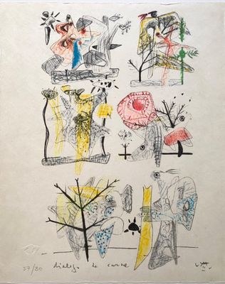 an image of a drawing of a group of people sitting on a bench
