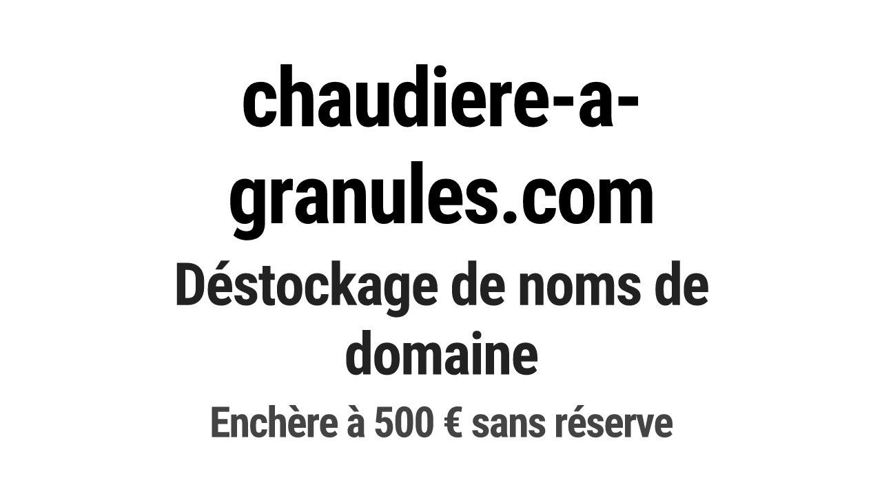 Destockage & Invendus