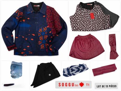 Lot de 13 vêtements neufs de la marque SOGGU PARIS