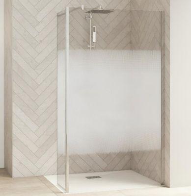 Paroi douche KINEDO SMART DESIGN DUO composé de : 1 paroi fi…