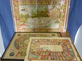 une boîte contenant un jeu de société, posée sur une table