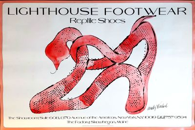 Andy Warhol (1928‑1987) - Lighthouse Footwear.