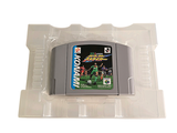 a nintendo game in a plastic case on a white surface