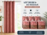 Lot de becs de rideaux - Coutures à célerites