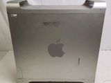 an apple logo on the back of an apple computer