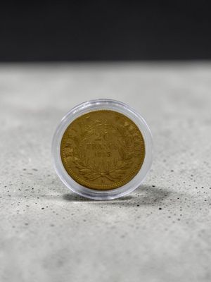 Pièce de 20 Francs or Napoléon III, 1853.