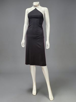 a mannequin wearing a black dress on a mannequin mannequin mannequin mannequin mannequin mannequin mannequin mann