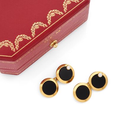Cartier Paire DE Boutons DE Manchette