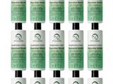 lot de 12 flacons de produits de soins bio adaptés à tous les types de peau