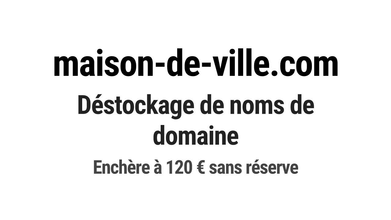 Destockage & Invendus