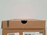 a box with a label on it sitting on a table