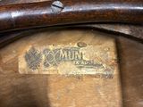 a close up of a wooden barrel with a label on it