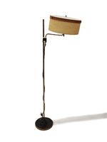 Lampadaire en métal et plastique, année 70 (restaurations)
