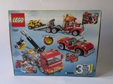 a box of legos on a table with a white background