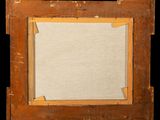 a picture of a wooden frame with a picture in it