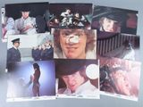 many pictures of a man in a hat and a woman in a top hat