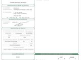 a close up of a document with a picture of a person on it