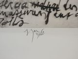 a close up of a piece of writing on a piece of paper
