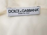 dolce and gabbana label on a white shirt