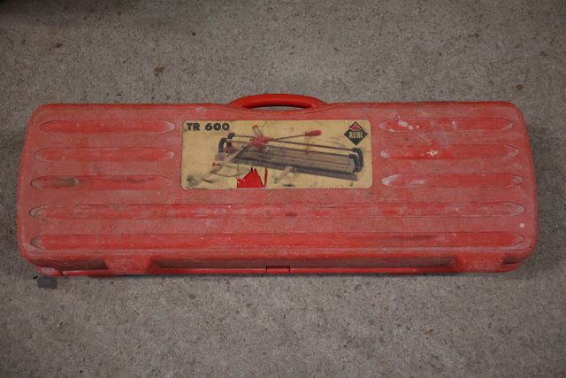 RUBI TR 600 – Coupe carreaux manuel, dans sa boîte avec accessoir...