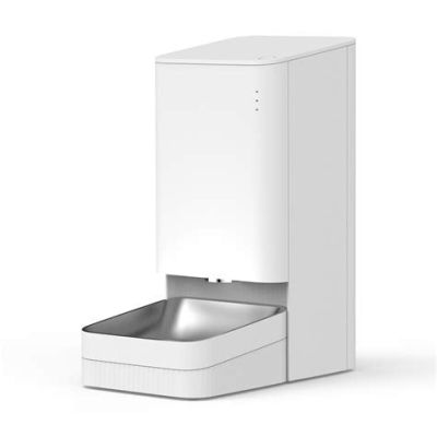 une image représentant un distributeur d'eau blanc sur fond blanc