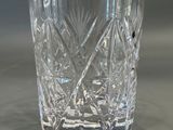 a glass that is sitting on a table
