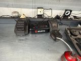 a lot of tools that are on the counter