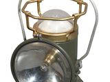 a light that is sitting on top of a table