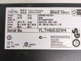 a close up of a label on the back of a laptop