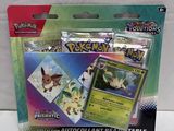 pokemon trading card game set with two packs of cards and a box of cards