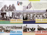 une image représentant un livre contenant des photos de militaires et un drapeau