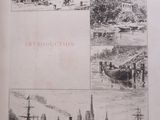 a book with pictures of ships in the water