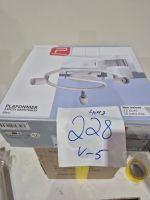Lot de 4 plafonniers blancs PERFECTLINE à 3 spots orientable…