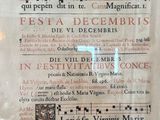 an old book with a page of music written on it