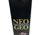 a black box with a black and gold logo on it