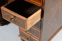 Bureau de changeur en bois de placage, marqueterie de filets… (photo 4)