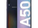 the samsung a40 smartphone is shown with the new logo on the back