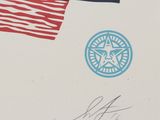 an image of a picture of an american flag with a star on it