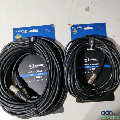 two cables that are connected to each other on a table