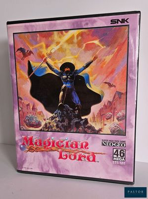 la jaquette d'un jeu vidéo intitulé « Magic of the Sword »