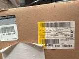 a box with a label on it sitting on a table