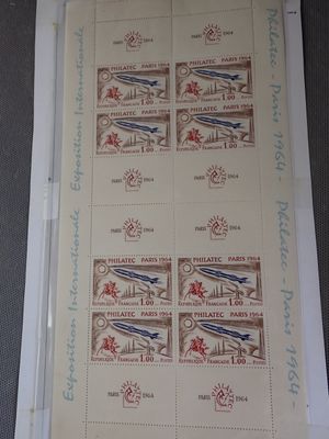 a picture of a sheet of paper with stamps on it