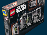 a box with a lego star wars set inside of it