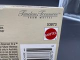 a box with a price label on it sitting on a table