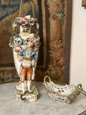 Vase en barbotine H 43, retrait à Bretenoux - 46